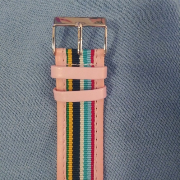 Nine West Multi-stripe Watch - Picture 5 of 9